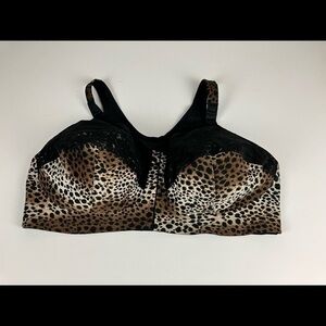 Comfort Choice Animal Print Bra